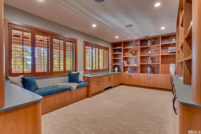 572 Rockrose Ct, Incline Village, NV 89451 - sitting room with recessed lighting and light carpet