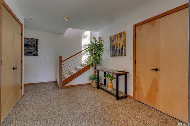 572 Rockrose Ct, Incline Village, NV 89451 - corridor featuring baseboards and recessed lighting