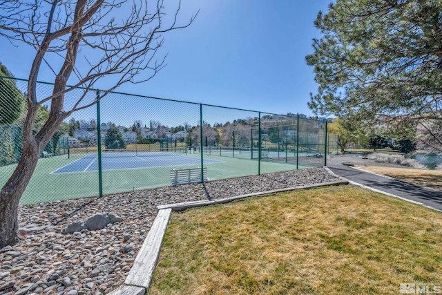2570 Spinnaker Dr, Reno, NV 89519 - view of tennis court featuring fence