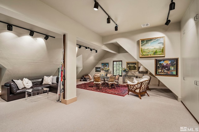 6025 Lake Geneva, Reno, NV 89511 - game room featuring track lighting, carpet floors, and baseboards