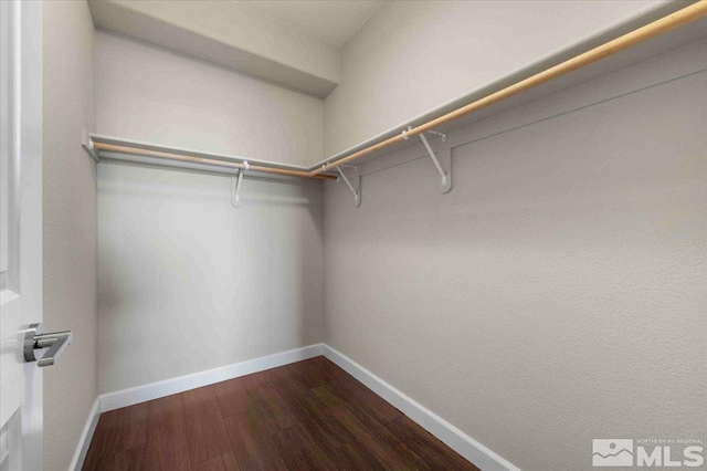 6141 Solstice Dr, Sparks, NV 89436 - spacious closet with dark wood-style flooring