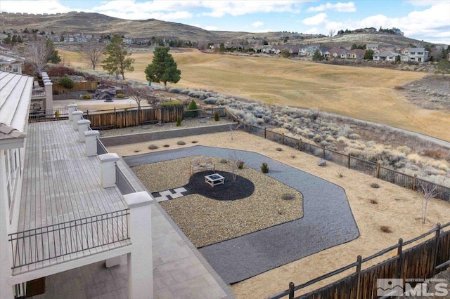6141 Solstice Dr, Sparks, NV 89436 - drone / aerial view of a mountain backdrop