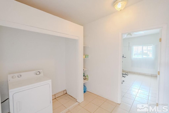 1845 Auburn Way, Reno, NV 89502 - laundry area with washer / clothes dryer and light tile patterned floors