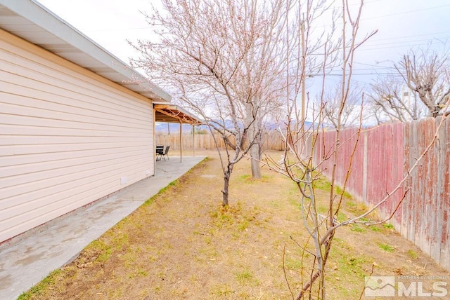 1845 Auburn Way, Reno, NV 89502 - view of yard with fence and a patio
