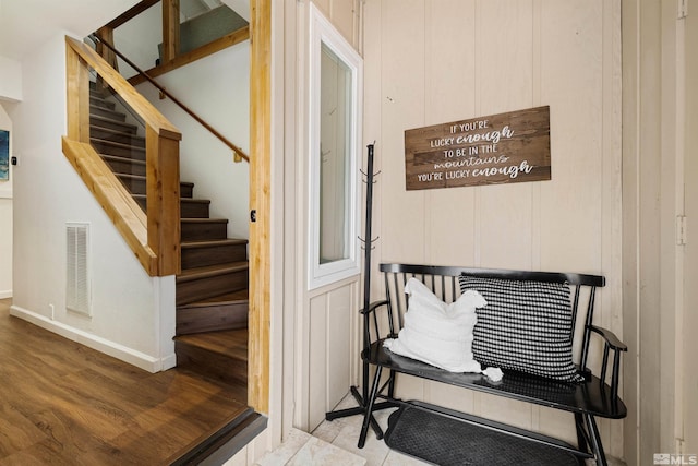 321 Ski Way Unit 29, Incline Village, NV 89451 - staircase featuring wood finished floors and baseboards