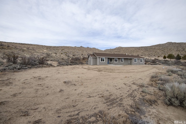 14485 N Red Rock Rd, Reno, NV 89508 - back of property with a mountain view