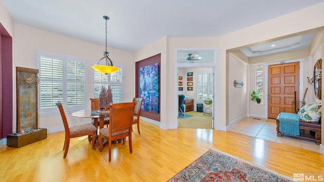 4940 Turning Leaf Way, Reno, NV 89519 - dining area with wood finished floors and baseboards