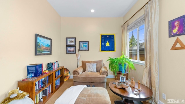 4940 Turning Leaf Way, Reno, NV 89519 - living area featuring baseboards and recessed lighting