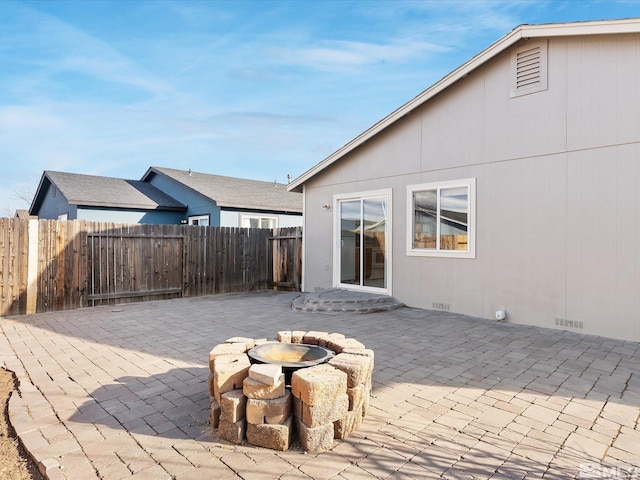 7433 Gannon Dr, Reno, NV 89506 - view of patio / terrace featuring fence