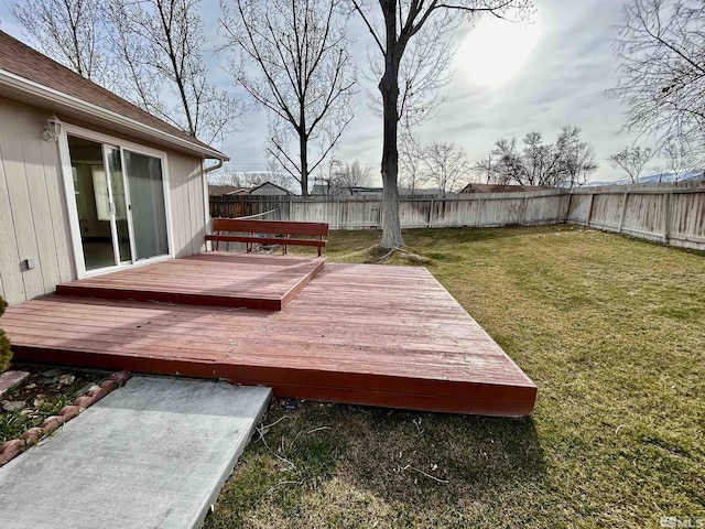 view of deck