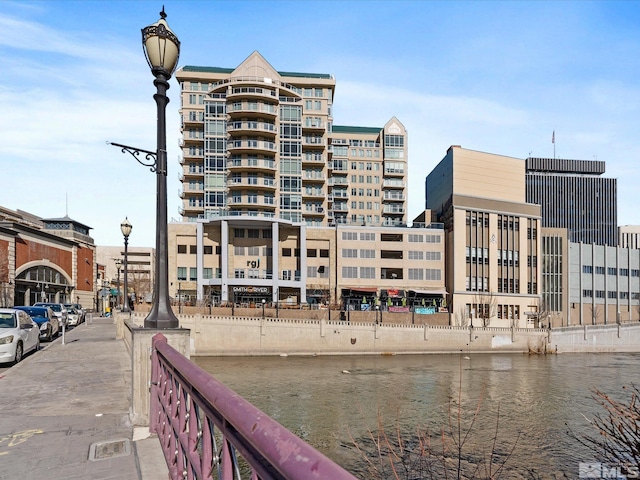 50 N Sierra Unit 605, Reno, NV 89501 - view of apartment building / complex with a water view