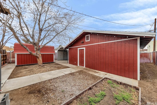435 14th St, Sparks, NV 89431 - view of shed with fence