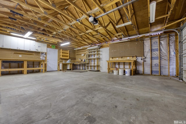 435 14th St, Sparks, NV 89431 - garage featuring a workshop area and a garage door opener
