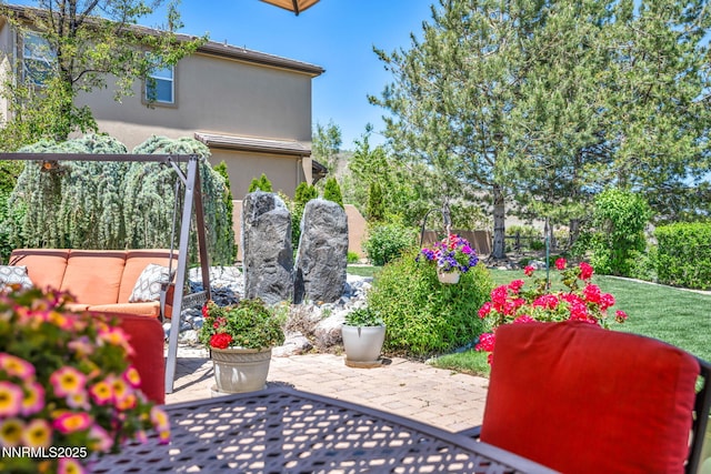 10100 Via Ponte, Reno, NV 89511 - view of patio featuring outdoor lounge area