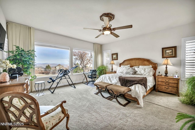 10100 Via Ponte, Reno, NV 89511 - carpeted bedroom with a ceiling fan and baseboards