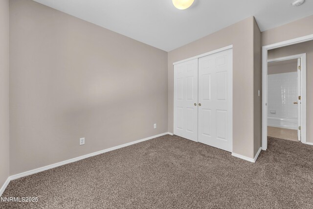 2172 Redhead Dr, Sparks, NV 89441 - unfurnished bedroom with carpet, a closet, and baseboards