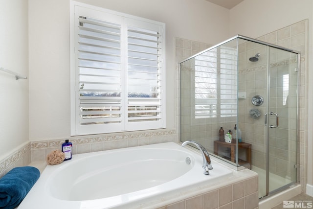 1659 Chiquita Ci, Minden, NV 89423 - bathroom with a stall shower and a garden tub