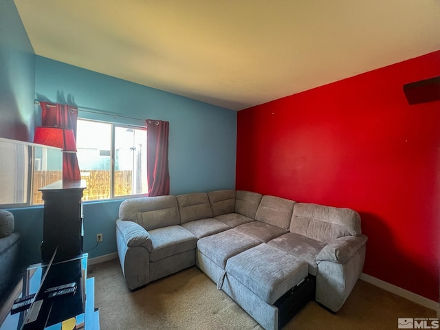 1090 Aster Ln, Fernley, NV 89408 - living area featuring carpet floors and baseboards