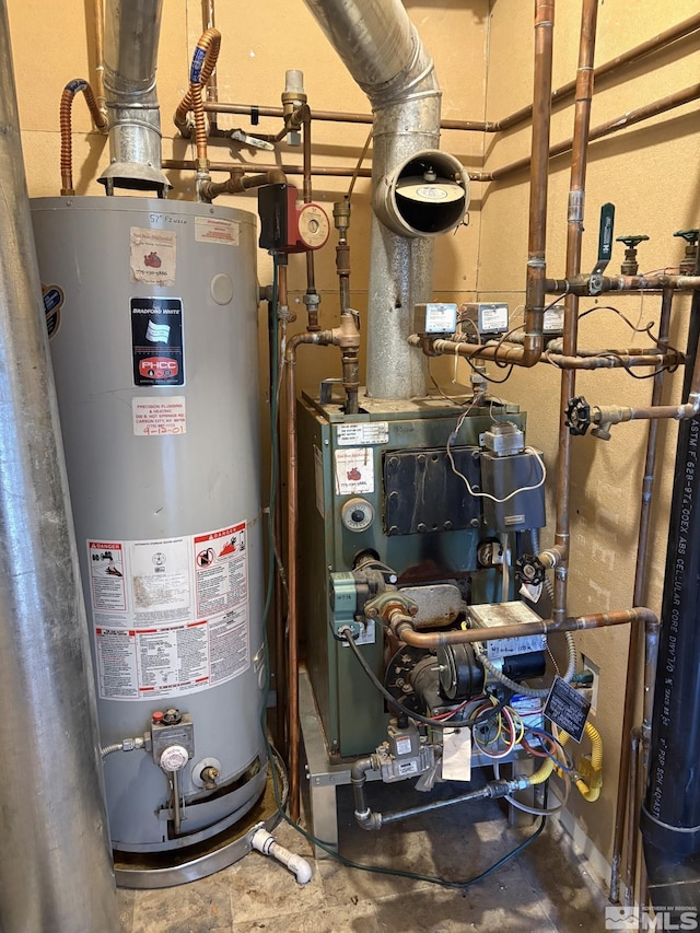 3 Comstock Cir, Carson City, NV 89703 - utilities with water heater and a heating unit