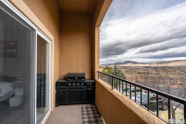 17000 Wedge Pkwy Unit 3221, Reno, NV 89511 - balcony featuring a mountain view and a grill