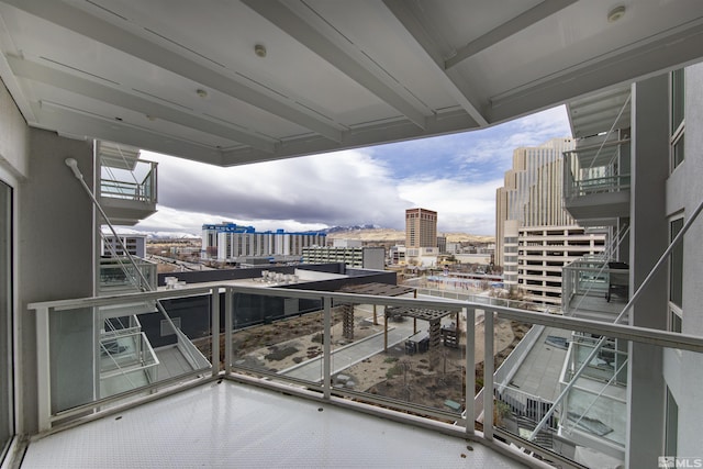 255 N Sierra St Unit 815, Reno, NV 89501 - balcony with a city view
