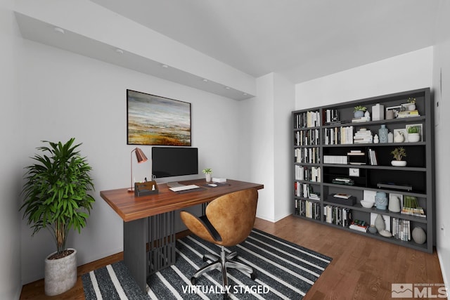 255 N Sierra St Unit 815, Reno, NV 89501 - office with wood finished floors and baseboards
