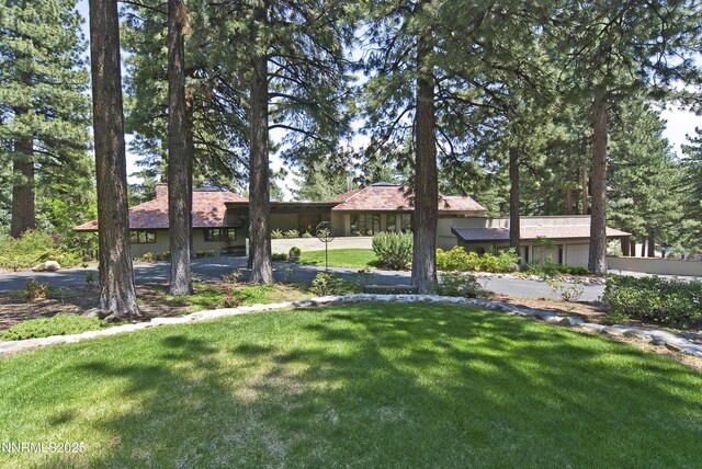 205 Scotch Pine Rd, Reno, NV 89511 - view of front of home with a front lawn