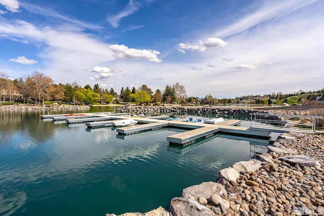 2665 Rockview Dr, Reno, NV 89519 - dock area with a water view