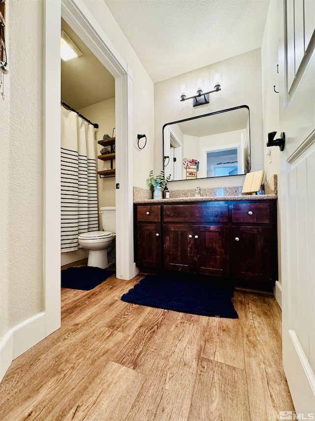 629 Ross St, Winnemucca, NV 89445 - bathroom with wood finished floors, toilet, and vanity