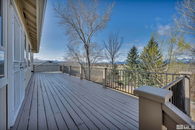 1568 Barker Ct, Gardnerville, NV 89410 - view of deck