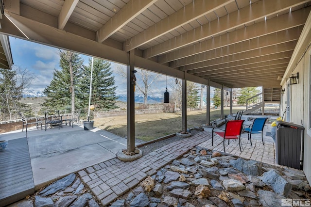 1568 Barker Ct, Gardnerville, NV 89410 - view of patio / terrace