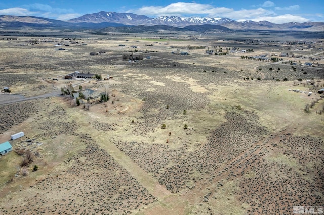 1568 Barker Ct, Gardnerville, NV 89410 - mountain view featuring rural landscape and a desert landscape