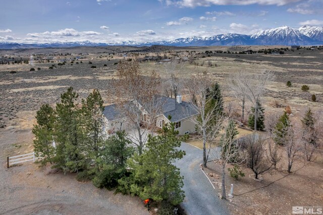 1568 Barker Ct, Gardnerville, NV 89410 - view of rural area featuring a mountainous background