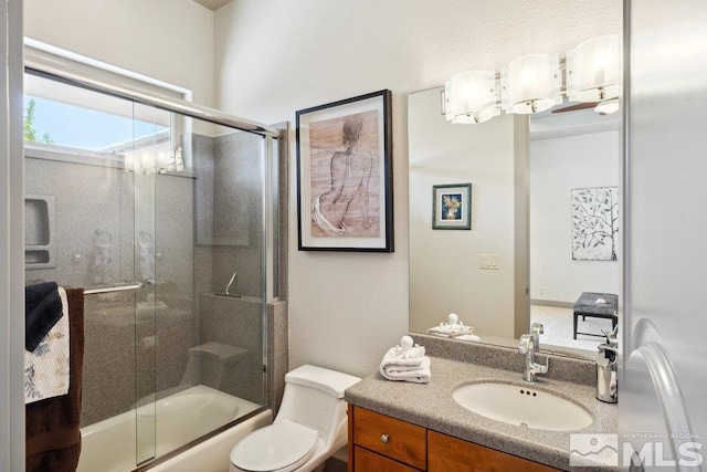 4020 Cocopah Ct, Reno, NV 89511 - full bath featuring vanity and shower / bath combination with glass door
