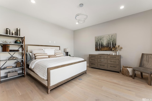 8956 Suncreek Trl, Reno, NV 89523 - bedroom with light wood-style floors and recessed lighting
