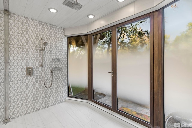 4000 Goodsell Ln, Reno, NV 89523 - bathroom featuring tiled shower