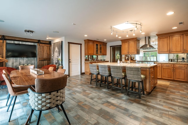 4000 Goodsell Ln, Reno, NV 89523 - dining room featuring wood finished floors and recessed lighting
