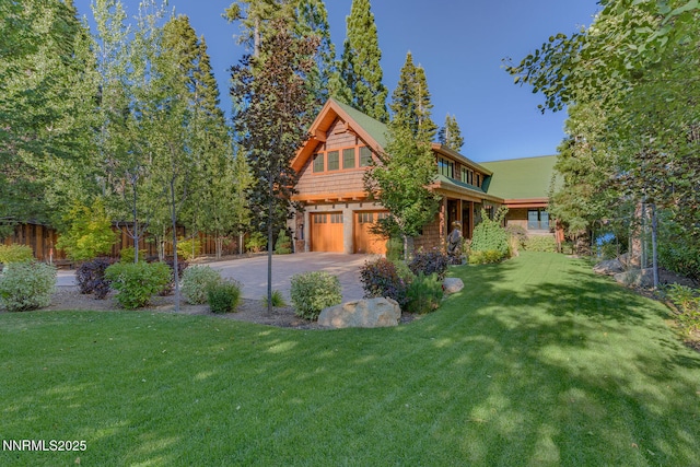 4250 N Lake Blvd, Carnelian Bay, CA 96140 - view of front of property with driveway and a garage