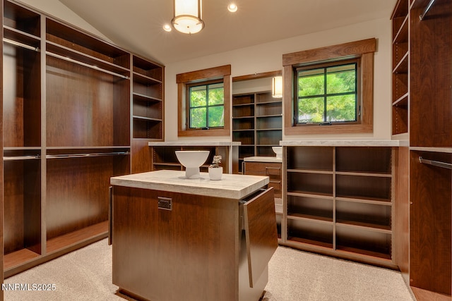 4250 N Lake Blvd, Carnelian Bay, CA 96140 - spacious closet featuring light carpet and built in study area
