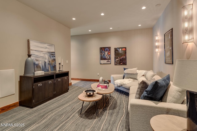 4250 N Lake Blvd, Carnelian Bay, CA 96140 - living area with recessed lighting and baseboards