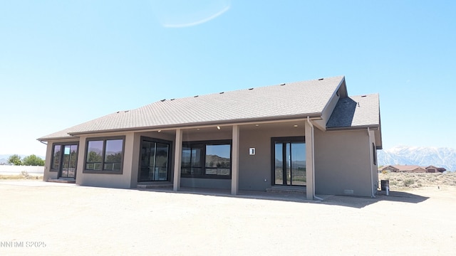 1223 Golden Eagle Ct, Gardnerville, NV 89410 - rear view of house with stucco siding