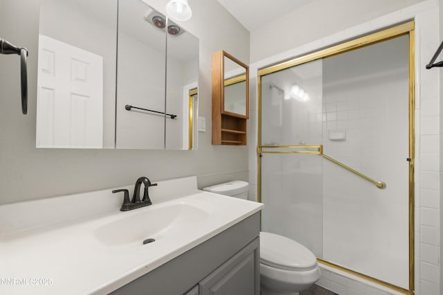 1600 Duke Way, Reno, NV 89502 - full bath featuring toilet, a shower stall, and vanity