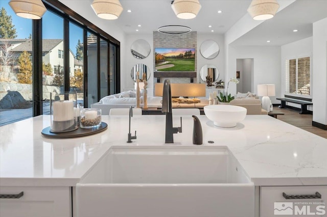 20765 Parc Foret Dr, Reno, NV 89511 - community lobby with a sink and recessed lighting