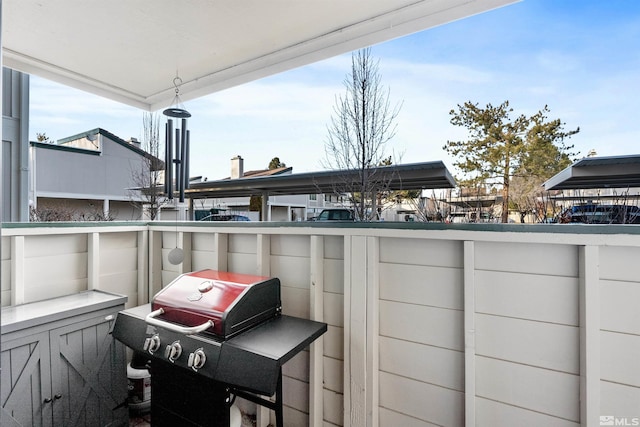 2445 Sycamore Glen Dr Unit 6, Sparks, NV 89434 - view of patio with grilling area and a balcony