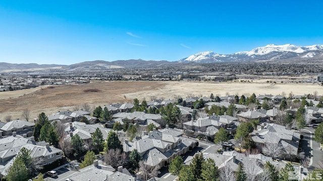 900 S Meadows Pkwy Unit 3522, Reno, NV 89521 - aerial view of property and surrounding area with a mountainous background and nearby suburban area