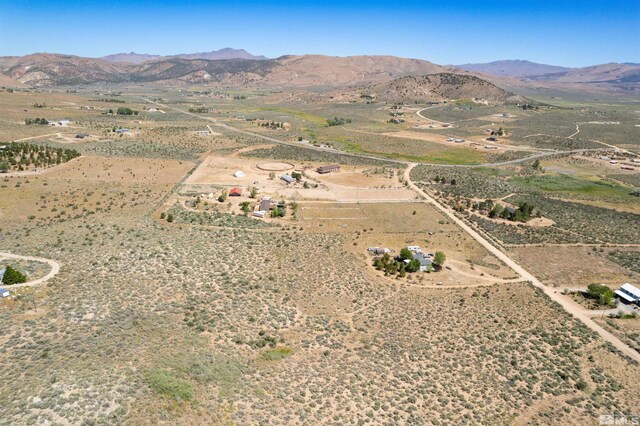 180 Shetland Cir, Reno, NV 89508 - aerial view of property's location with mountains and rural landscape