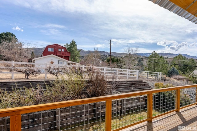 4400 Bridle Way, Reno, NV 89519 - fenced backyard with a mountain view
