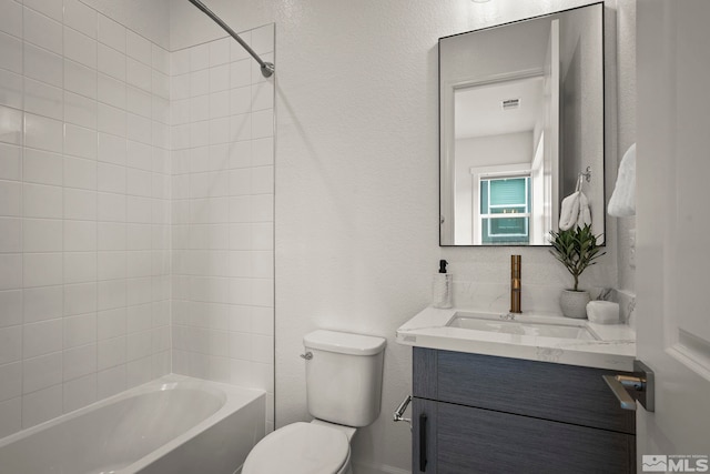 605 Braided Rope Dr, Reno, NV 89511 - full bathroom featuring toilet, vanity, and  shower combination