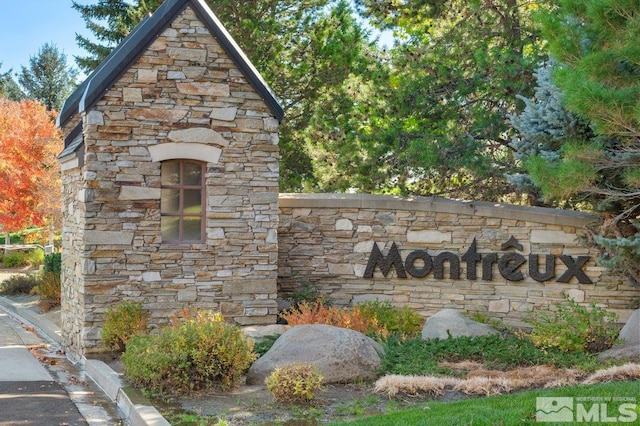 5192 Bordeaux Dr, Reno, NV 89511 - view of community sign