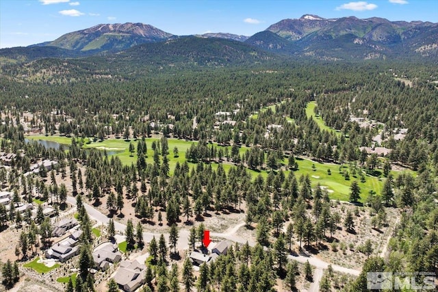 5192 Bordeaux Dr, Reno, NV 89511 - aerial view of a forest and a water and mountain view